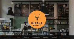 Desktop Screenshot of impala-coffee.com